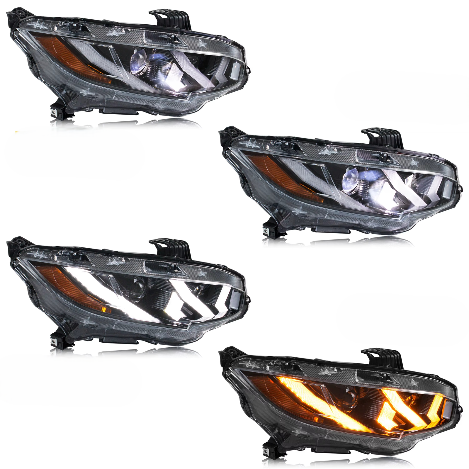 Honda Civic LED Žibintai 