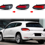 VW Scirocco Galiniai LED Žibintai 