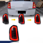 Chrysler 300 Galiniai LED Žibintai