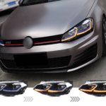 VW Golf 7 LED Žibintai