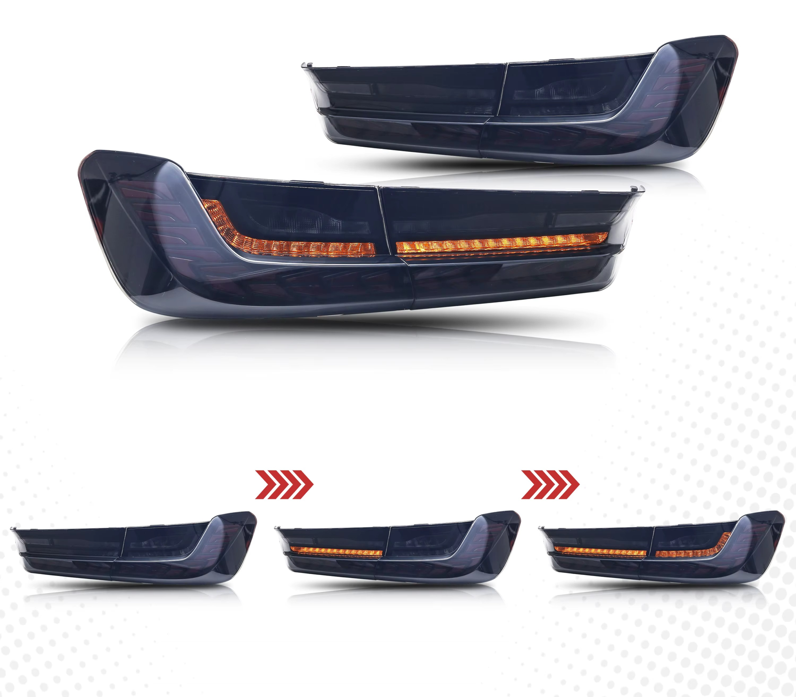 BMW G20 Galiniai LED Žibintai