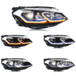 VW Golf 7 LED Žibintai