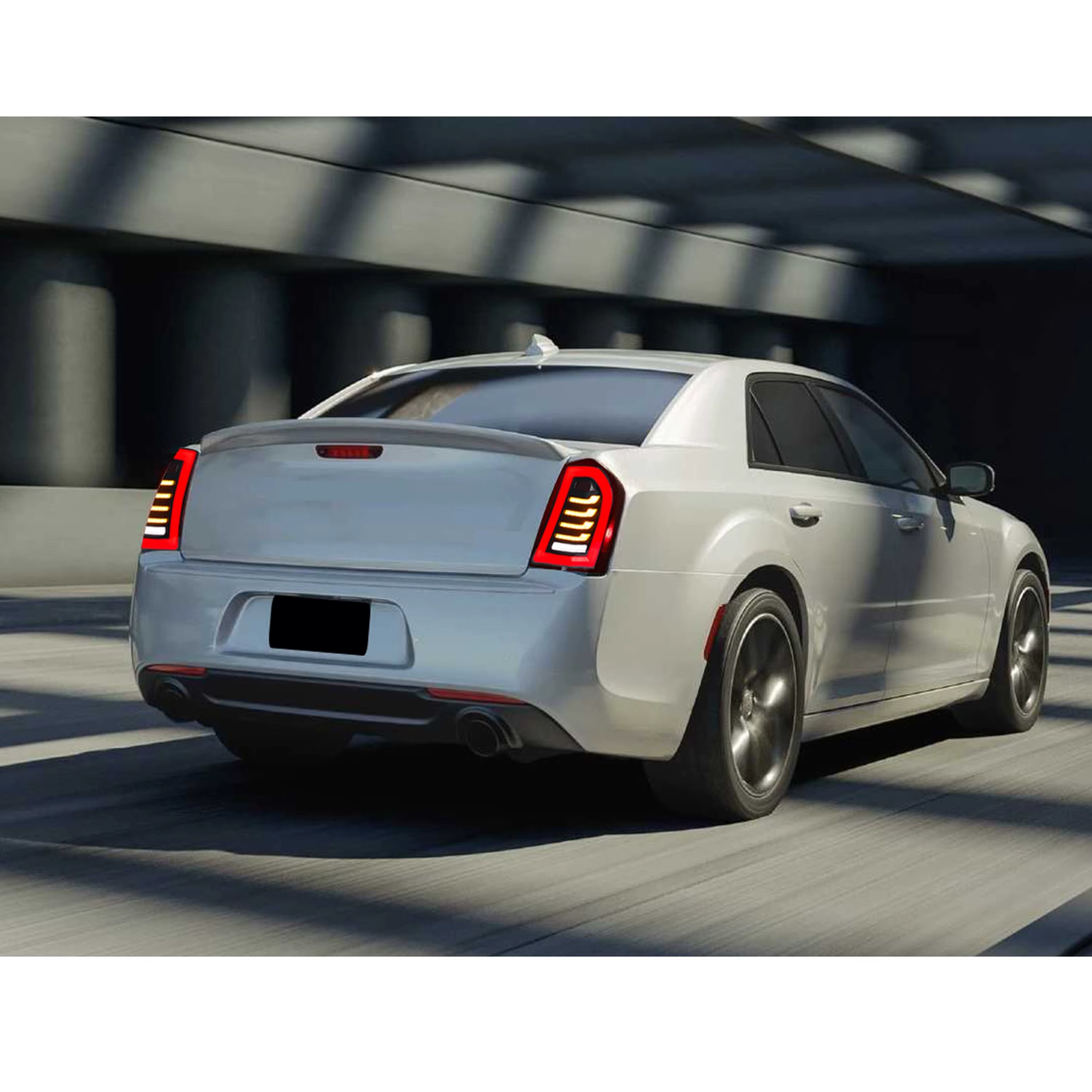 Chrysler 300 Galiniai LED Žibintai