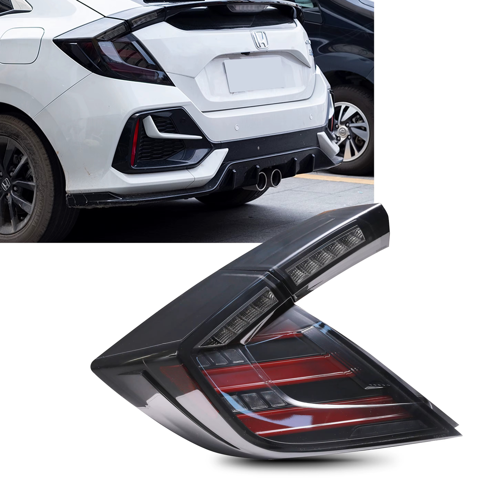 Honda Civic Galiniai LED Žibintai
