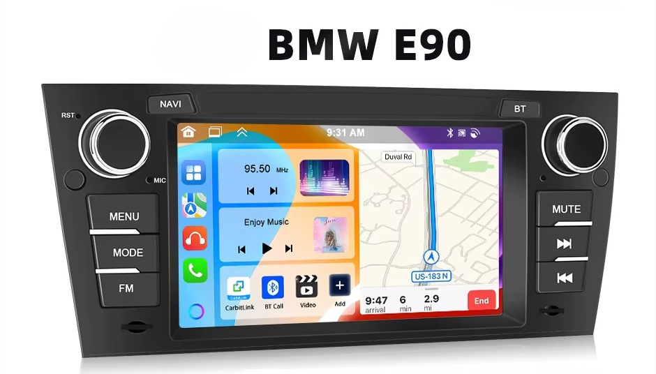 BMW E90 Android multimedija