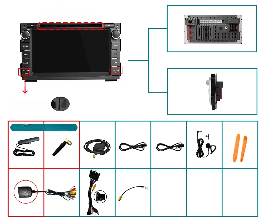 KIA Ceed Android Multimedija