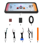 Tesla HUD Multimedija