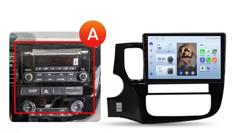 Mitsubishi Outlander Android Multimedija - Image 4