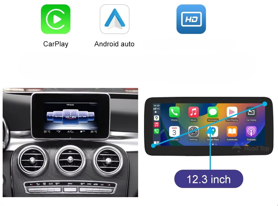 Mercedes-Benz W205 Android Multimedija