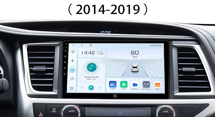 Toyota Highlander Android multimedija