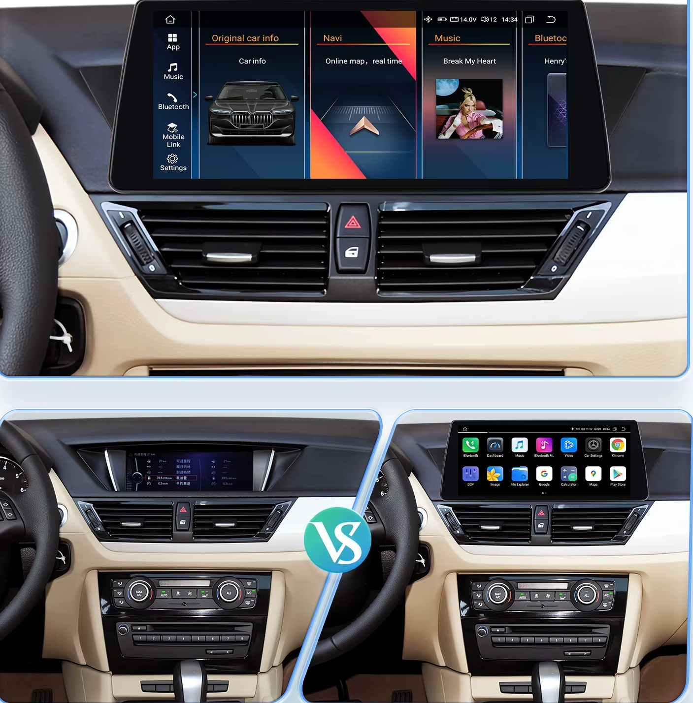 BMW X1 E84 Android Multimedija
