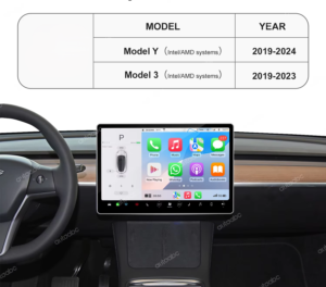 Tesla Model 3 Carplay Integracija