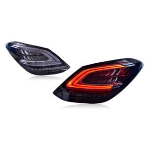 Mercedes W205 Galiniai LED Žibintai