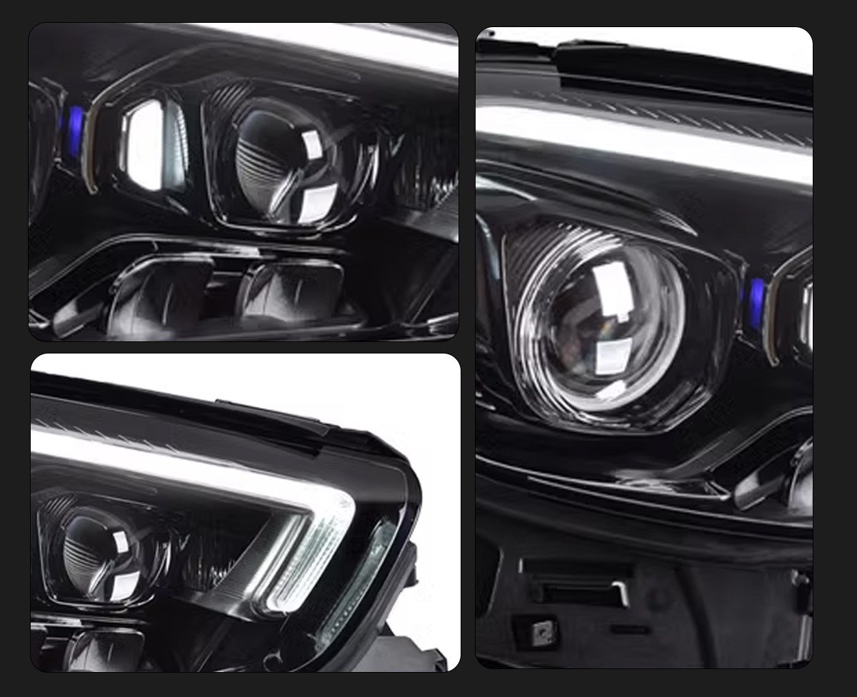 Mercedes W213 Priekiniai LED Žibintai