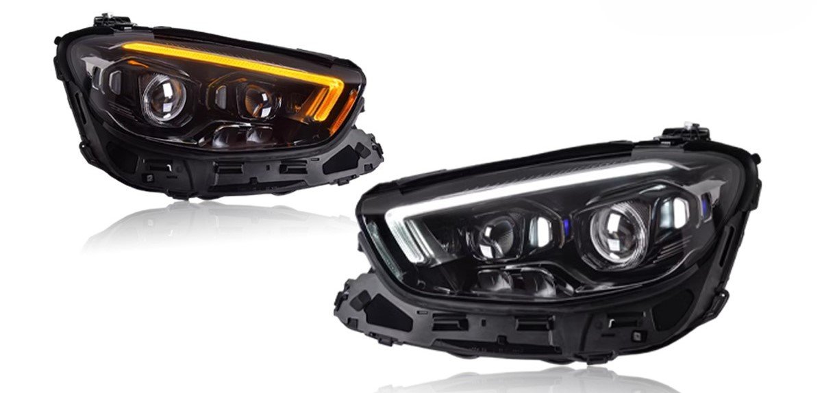 Mercedes W213 Priekiniai LED Žibintai