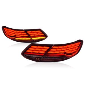 Mercedes W205 Galiniai LED Žibintai
